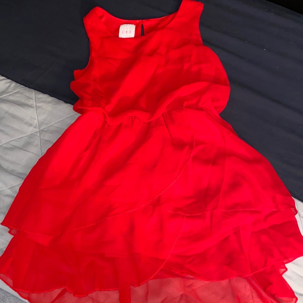 Red dress